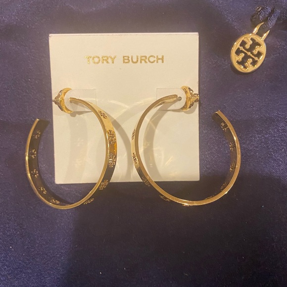 Tory Burch Jewelry - Tory Burch hoops